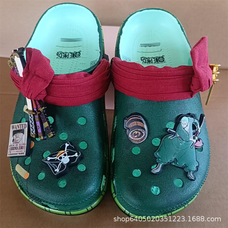 Men Shoes Models - Anime One Piece Roronoa Zoro Clogs