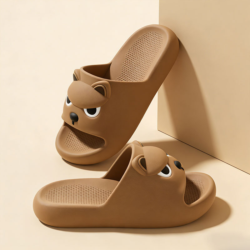 Men'S Shoes Cloud - Cartoon Bear Slippers for Women Men