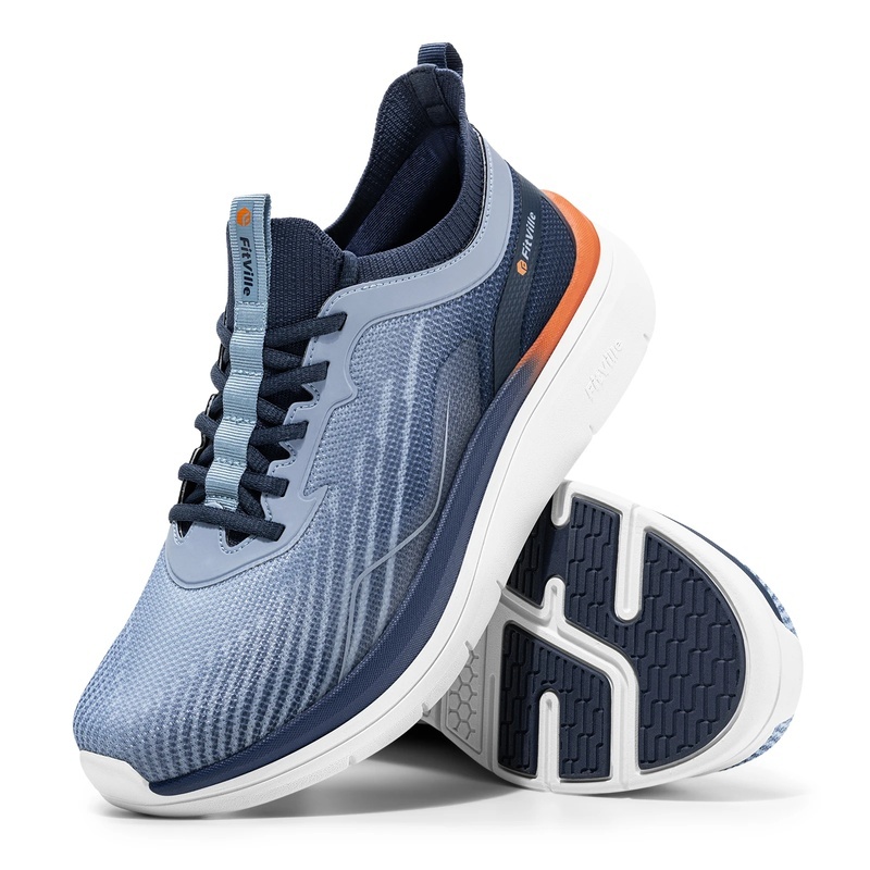 Men'S Shoes For Wide Feet - FitVille Men's Walking Sneakers Wide Toe