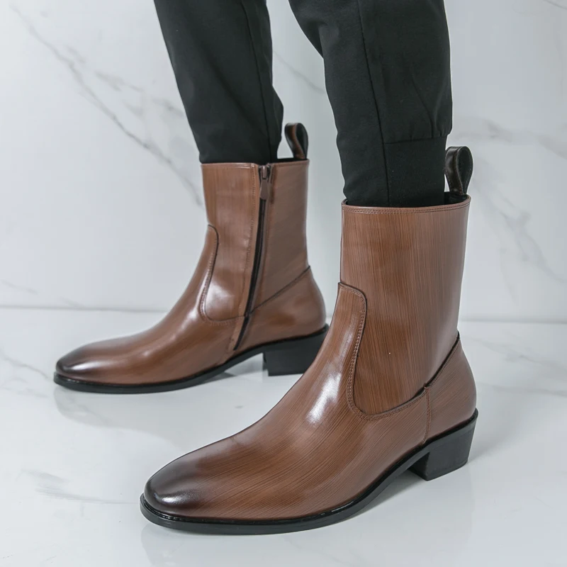 Classic Comfy Ankle Boots Bota - đánh giá và giá Men'S Shoes Business Casual