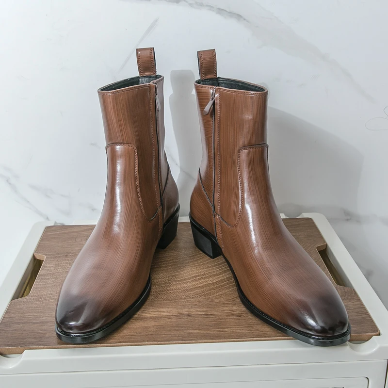 Classic Comfy Ankle Boots Bota - đánh giá và giá Men'S Shoes Business Casual