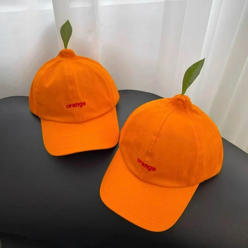 Cartoon Orange Unisex Cap Casu - đánh giá và giá Men Shoes Models