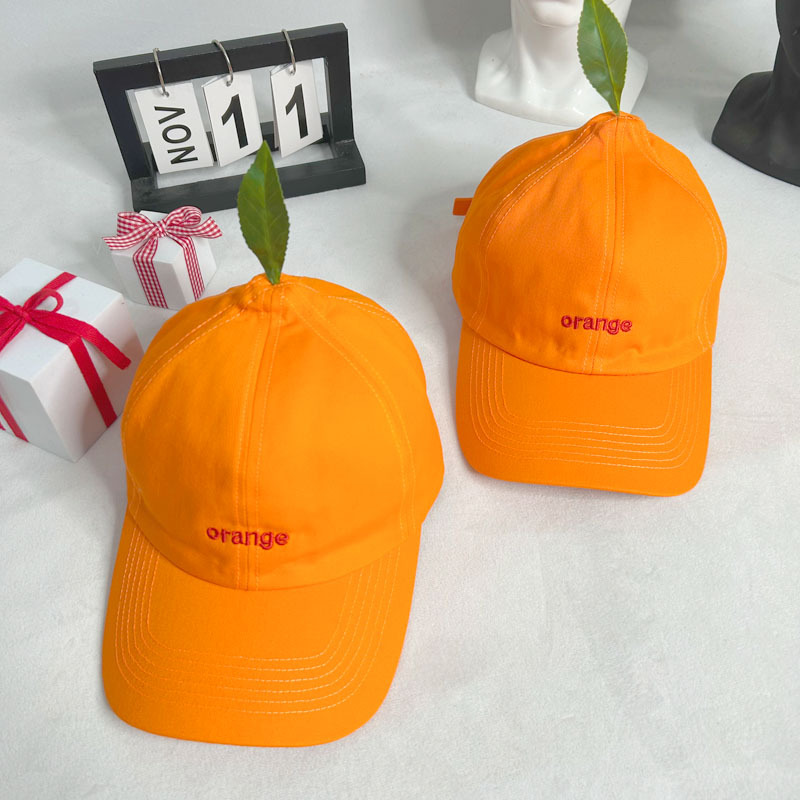 Cartoon Orange Unisex Cap Casu - đánh giá và giá Men Shoes Models