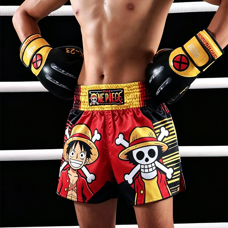 One Piece Luff Muay Thai Short - đánh giá và giá Men Shoes Models