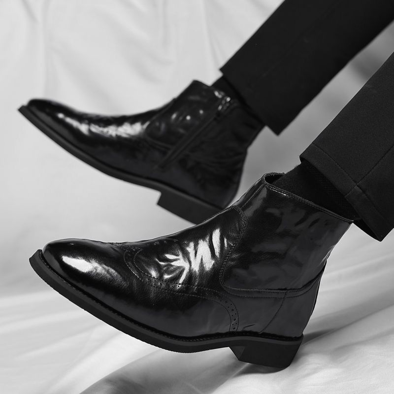 Men Chelsea Boots Soft Leather - đánh giá và giá Men'S Shoes Business Casual