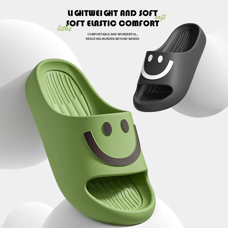 Smiley Face Cloud Slippers Wom - đánh giá và giá Men Shoes On Sale