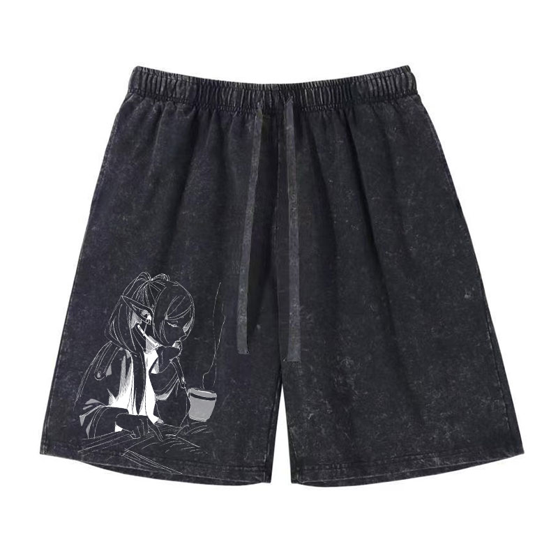 Anime Frieren Shorts Vintage W - đánh giá và giá Men Shoes Models