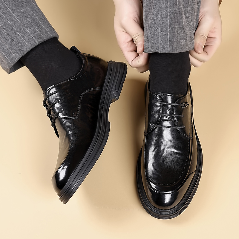 Fashion New Men Business Briti - đánh giá và giá Oxford Brogue Leather