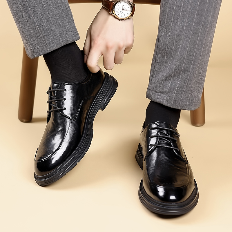 Fashion New Men Business Briti - đánh giá và giá Oxford Brogue Leather