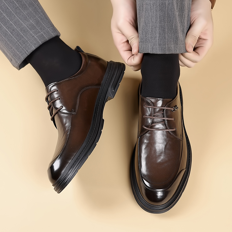 Fashion New Men Business Briti - đánh giá và giá Oxford Brogue Leather