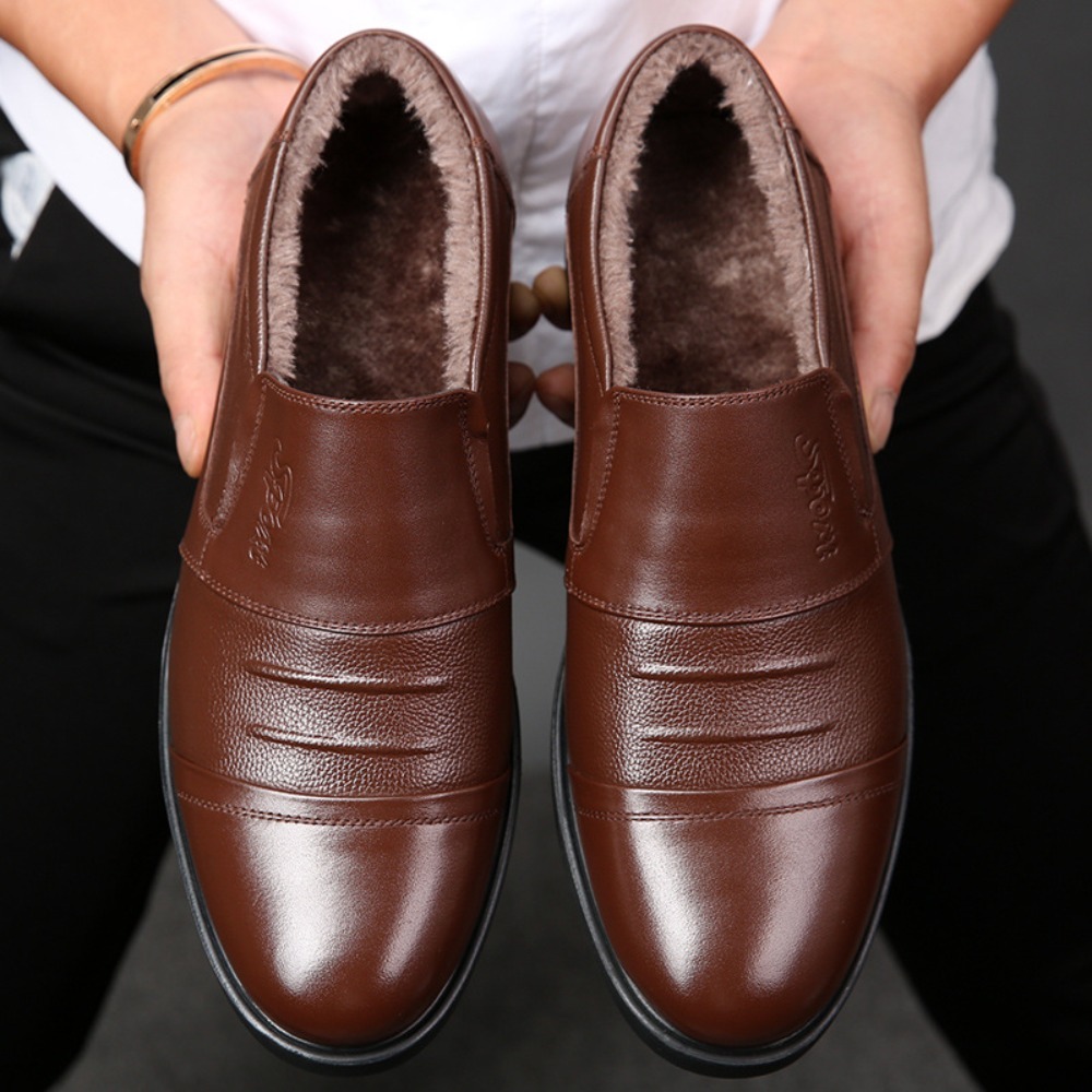 Autumn/Winter Men's Genuine Le - đánh giá và giá Men'S Shoes Size 43 In Us