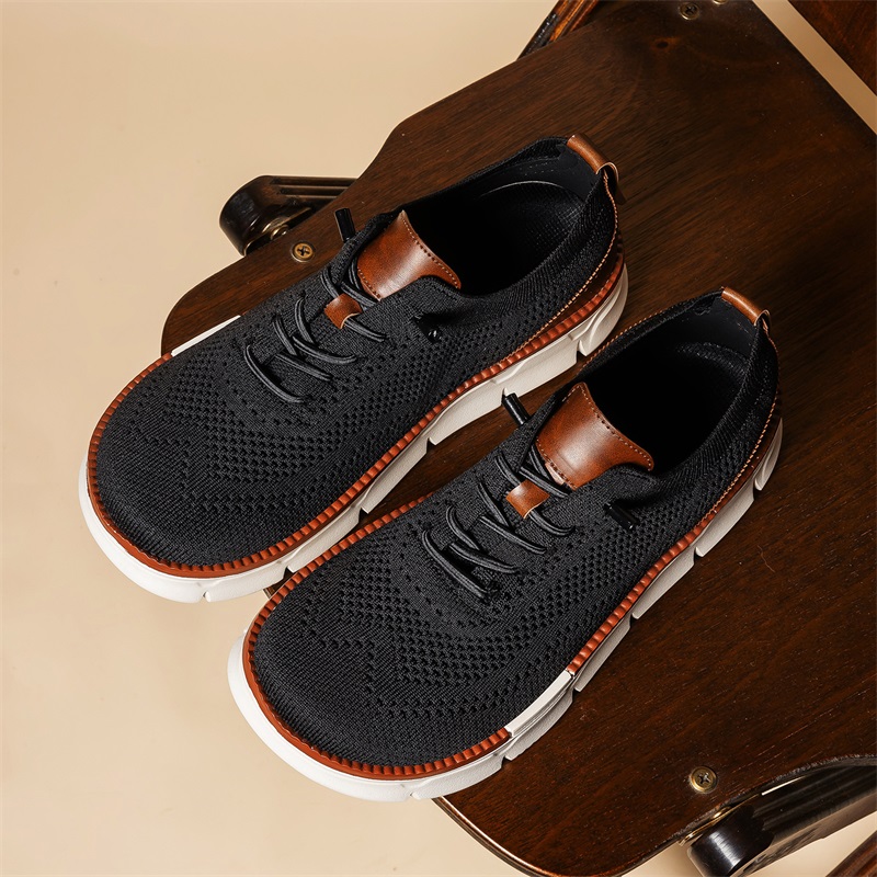 Men Wide Toe Knit Dress Shoes  - đánh giá và giá Men'S Shoes For Wide Feet