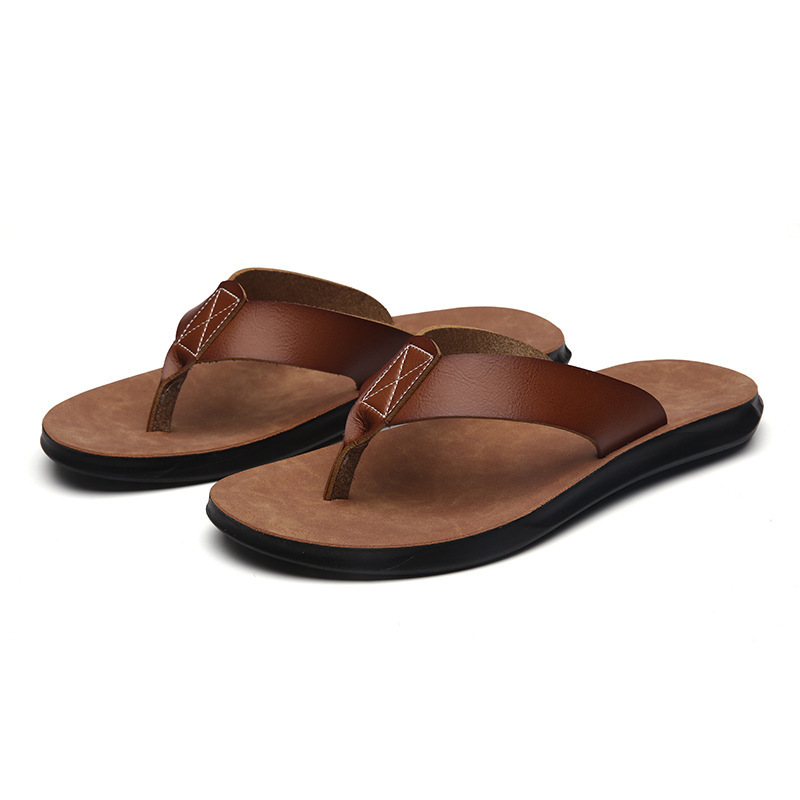 38-47 New Italian Leather Flip - đánh giá và giá Men'S Shoes Business Casual
