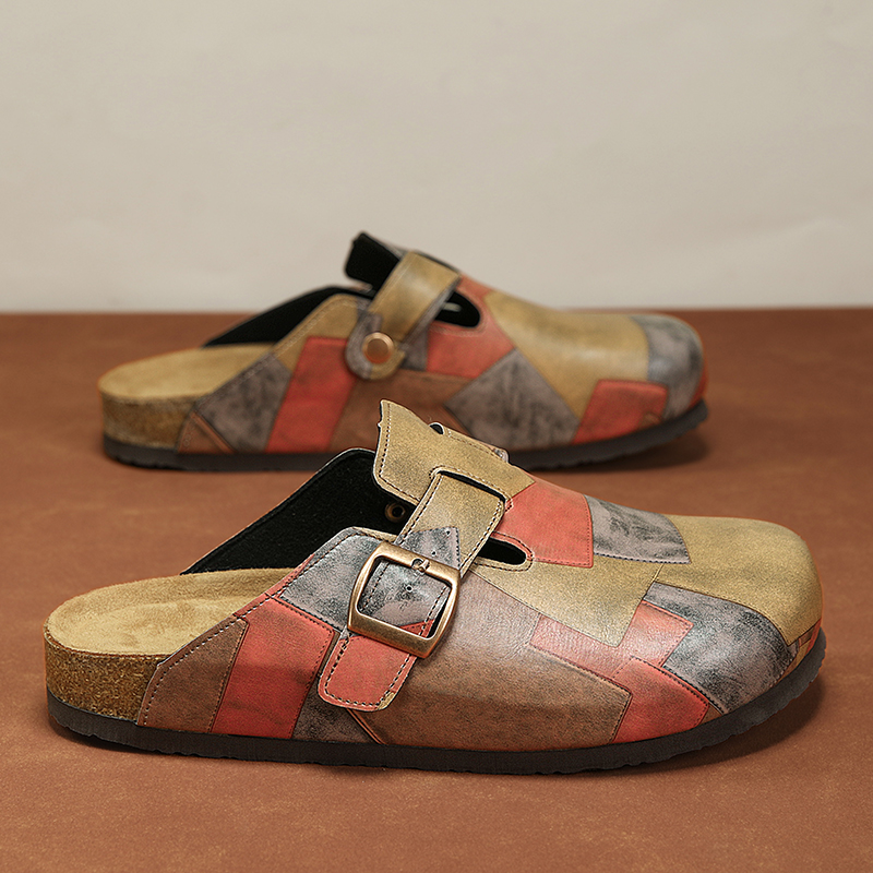 Unisex Cork Closed Toe Slipper - đánh giá và giá Men Shoes On Sale