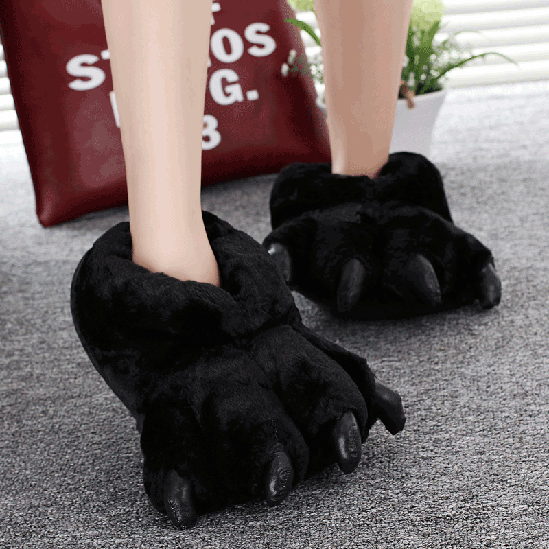 Size 35-43 Đen Động Vật Paw Ch - đánh giá và giá Men Shoes Size To Women