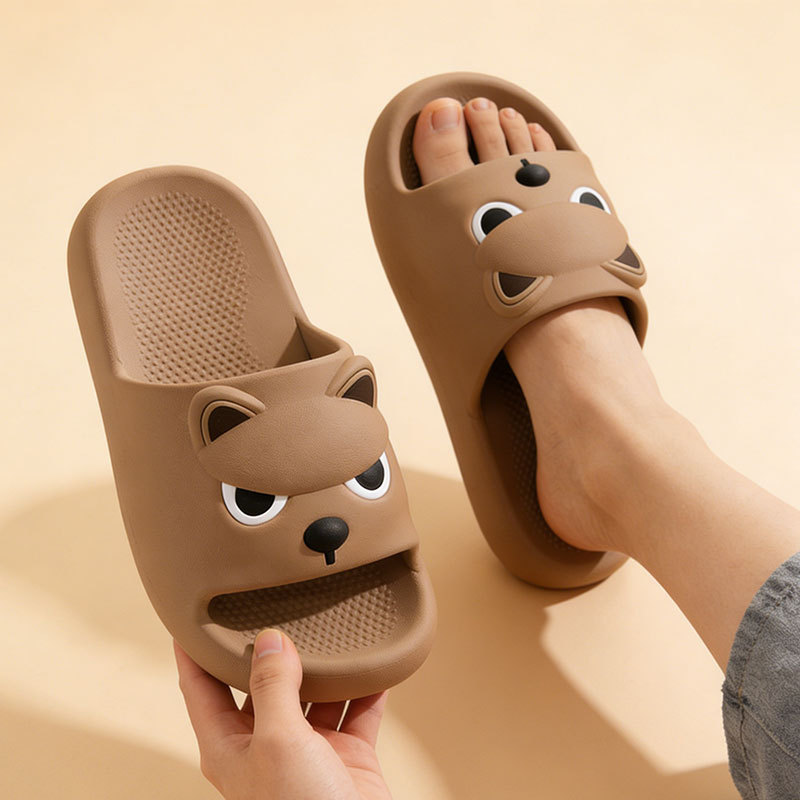 Cartoon Bear Slippers for Wome - đánh giá và giá Men'S Shoes Cloud