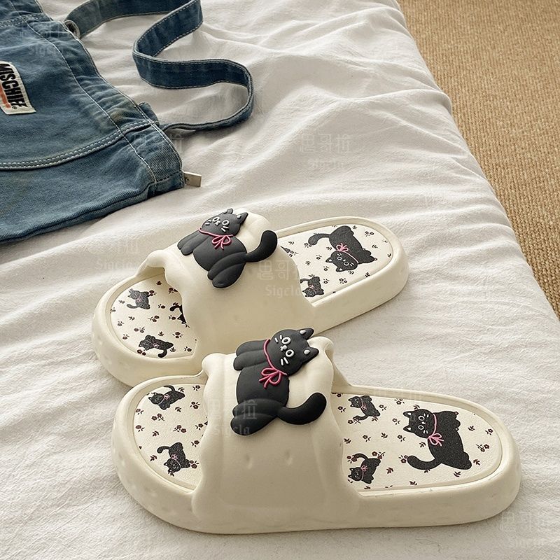 Printting Cute Bear Women Slip - đánh giá và giá Men Shoes On Sale