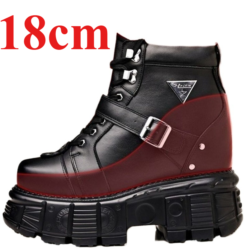 Genuine Leather Motorcycle Boo - đánh giá và giá Men'S Shoes No Laces