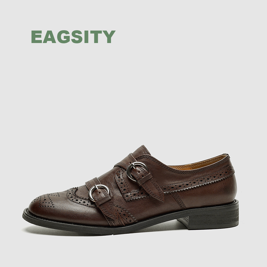 EAGSITY Cow Leather british st - đánh giá và giá Oxford Brogue Leather