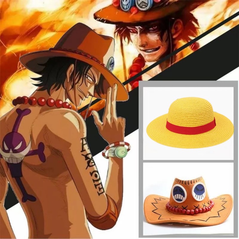 Anime Luffy Straw Hat for Men  - đánh giá và giá Men Shoes Models